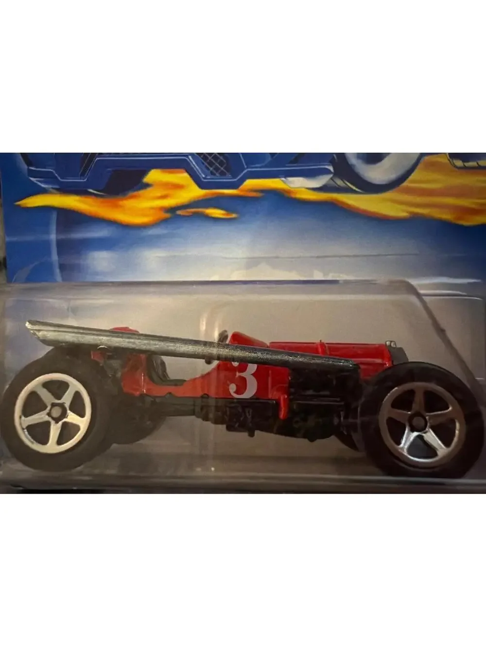 Hot Wheels 2007 First Editions Old #3 Die-Cast Car No. 29/36 Red & Black
